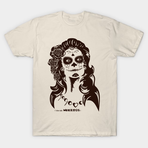 Dia de los Muertos T-Shirt by Fran6